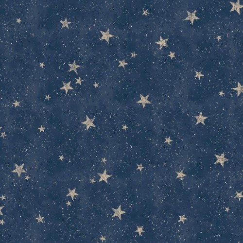 Cubic Shimmer Metallic Wallpaper Navy Blue Gold - Navy Blue And Gold ...