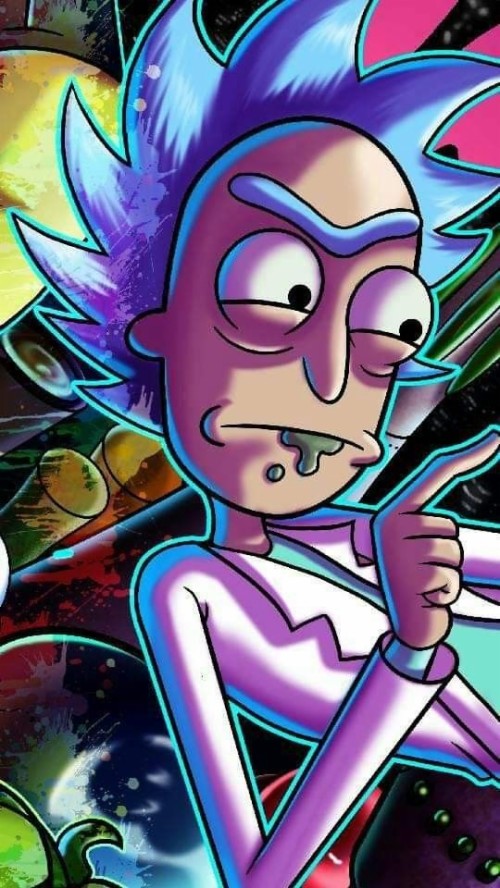 Iphone Wallpapers Dope Wallpapers Wallpaper Backgrounds - Rick And