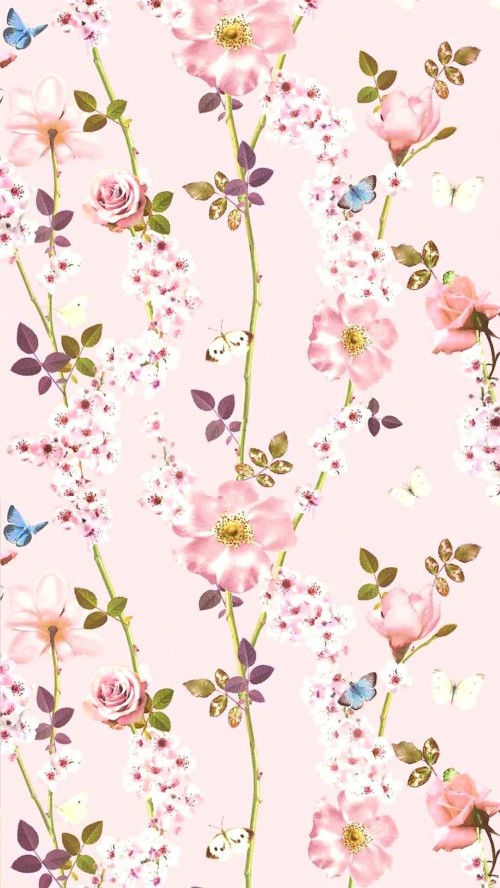 Dreamscape Floral Trail Hd Wallpaper Backgrounds Download