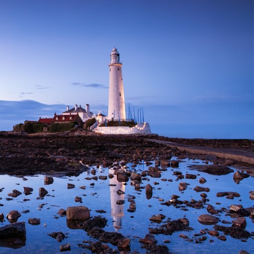 Saint Mary S Lighthouse Wallpaper - St. Mary's Lighthouse (#2895180 ...