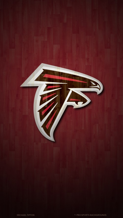 Download Atlanta Falcons, Nfl, 4k, Wooden Texture, American - Logo High ...