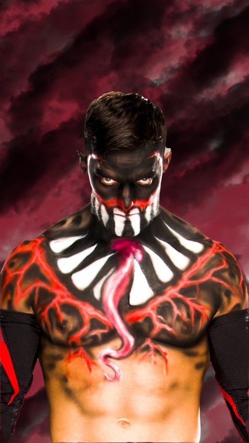 Wwe Finn Balor Wallpaper - Finn Balor Demon King Face Paint (#291411 ...