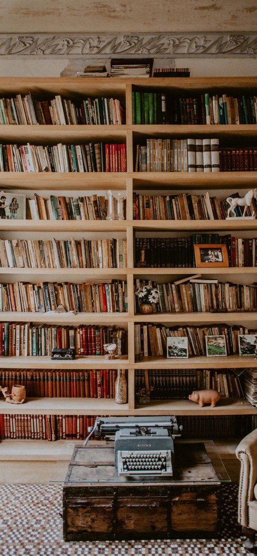 Wallpaper For Bookshelf - High Resolution Library Background (#3014940