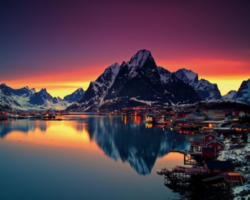 Islands Norway Hd Wallpaper For 1280 X 1024 Hdwallpapersnet Norway Hd Wallpaper Backgrounds Download