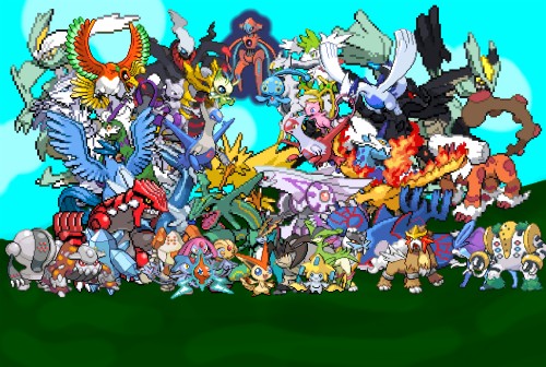 All Legendary Pokemon Wallpaper 1055x710, - All Legendary Pokemon ...