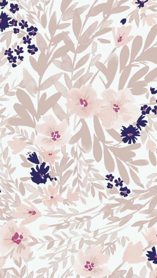 Vintage Floral Wallpaper Background Wallpapers - Cute Floral Background ...