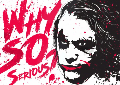 Joker Wallpaper Why So Serious - Joker Why So Serious Hd (#2994378 ...