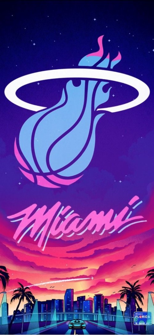 Miami Heat Vice Logo (#3000019) - HD Wallpaper & Backgrounds Download