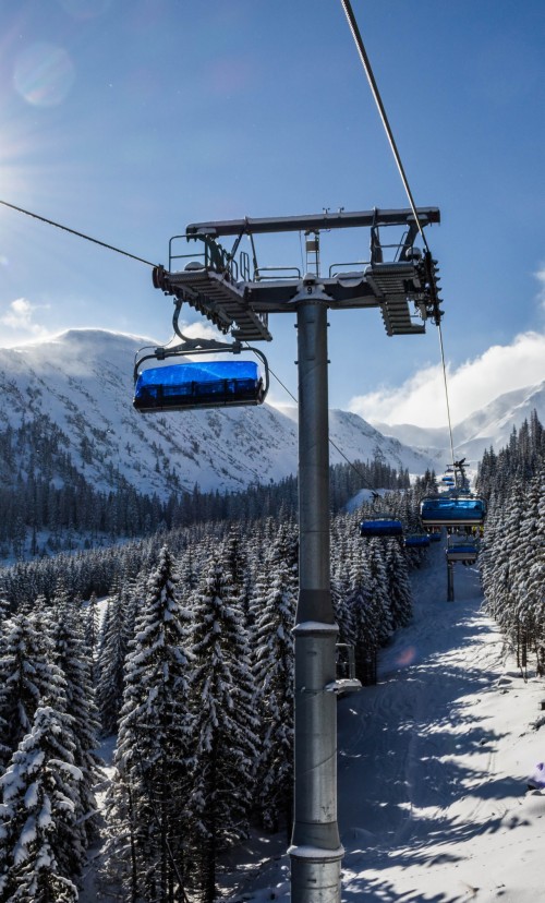 Ski Lift 4k (#3016913) - HD Wallpaper & Backgrounds Download