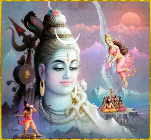 Lord Shiva Smoking Chillum (#382728) - HD Wallpaper ...