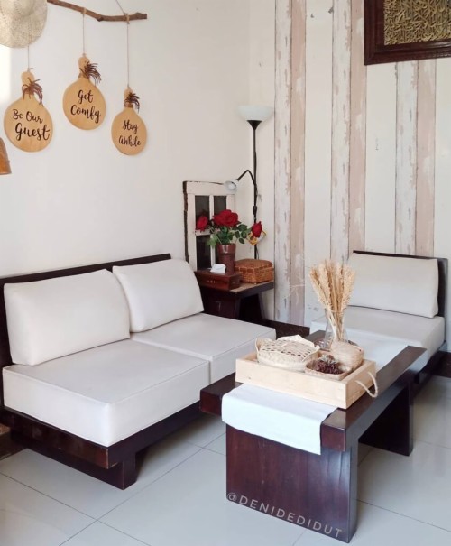 Minimalis Wallpaper Ruang Tamu (#742026) - HD Wallpaper & Backgrounds