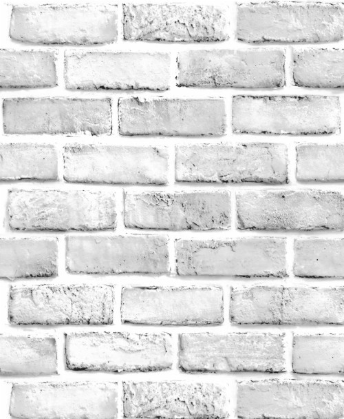 Gray And White Faux Brick (3070023) HD Wallpaper & Backgrounds Download