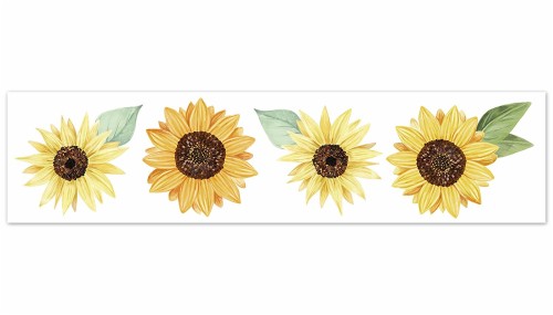 Sunflower Wallpaper Border House - Sunflower Background (#2028089) - HD