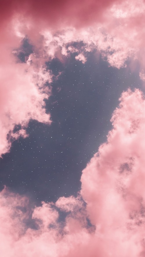 Pink Clouds Wallpaper Aesthetic Pink Cloud Painting Hd Wallpaper Backgrounds Download
