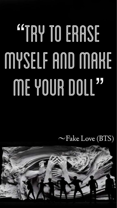 Love Kpop Wallpapers Top Free Backgrounds Wallpaperaccess Bts Fake Love Lyrics Hd Wallpaper Backgrounds Download