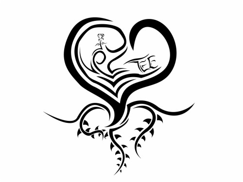 Featured image of post Heart Tattoo Images Download : Bass clef heart tattoo top treble bass heart tattoo images for.