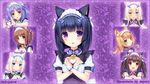 Sayori Nekopara Characters (#3135039) - HD Wallpaper & Backgrounds Download