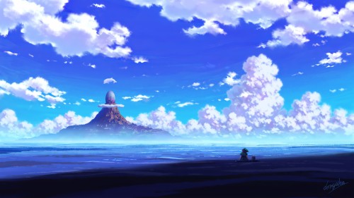 Anime Scenery Wallpaper - Anime Wallpaper City (#492453) - HD Wallpaper