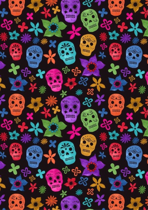 Sugar Skull Background (#3141728) - HD Wallpaper & Backgrounds Download