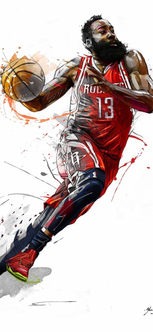バスケットボール選手 ポール ジョージ ジェームス ハーデン の写真