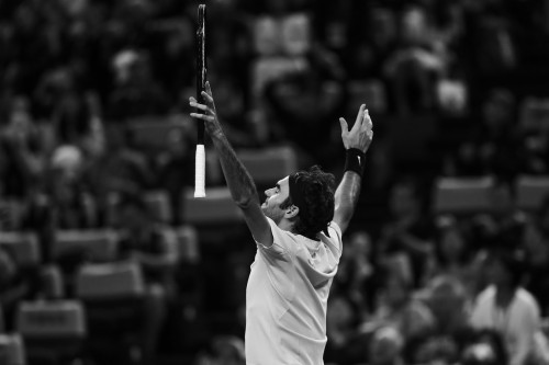 Pic Roger Federer Black And White Hd Wallpaper Backgrounds Download