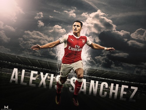 Alexis Sanchez Wallpaper (#2525818) - HD Wallpaper & Backgrounds Download