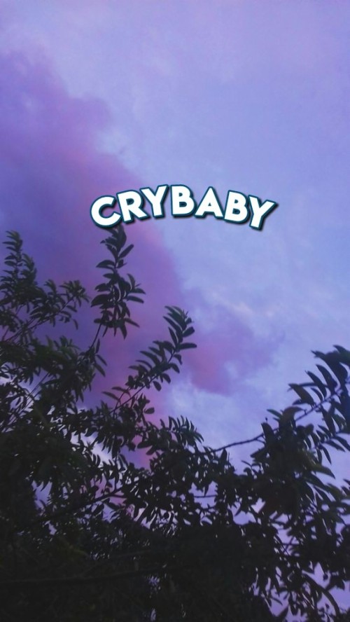 Aesthetic, Crybaby, And Wallpaper Image - Aesthetic Purple Wallpaper ...
