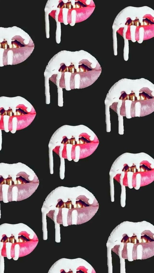 Kylie Jenner Dripping Lips (#3171698) - HD Wallpaper & Backgrounds Download