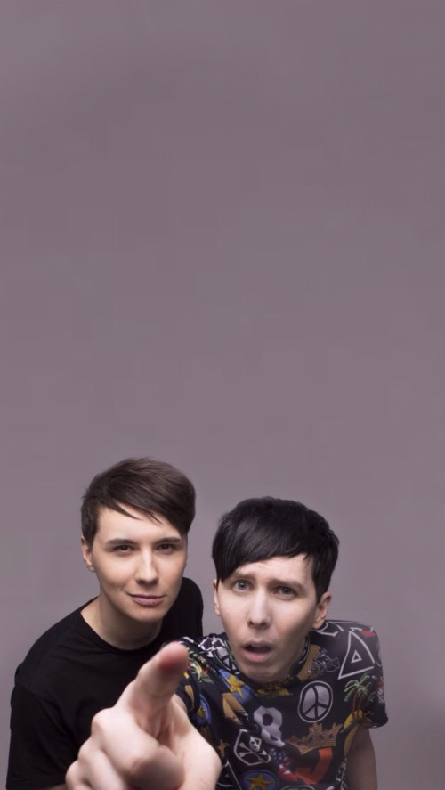 Dan And Phil Iphone (#2350463) - HD Wallpaper & Backgrounds Download