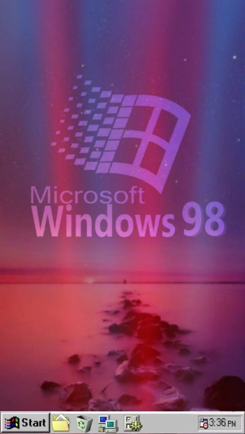 Vaporwave Windows95 Wallpaper Freetoedit Windows 98 Mobile