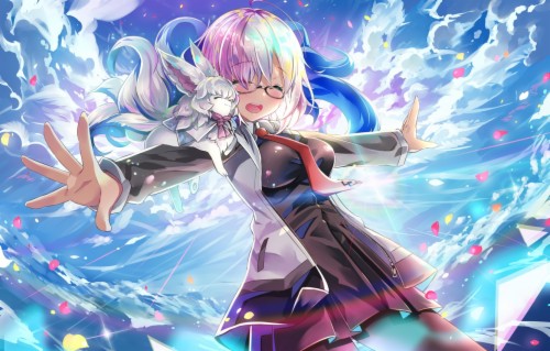 photo wallpaper girl animal fate grand order mashu kyrielight 325454 hd wallpaper backgrounds download animal fate grand order