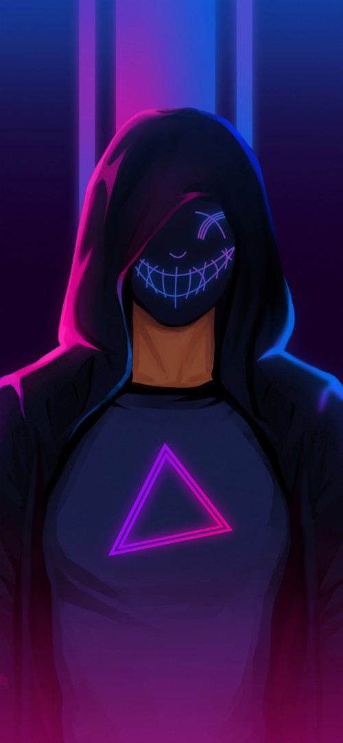 Download Most Cool Wallpapers - Hoodie Mask Anime Boy On Itl.cat