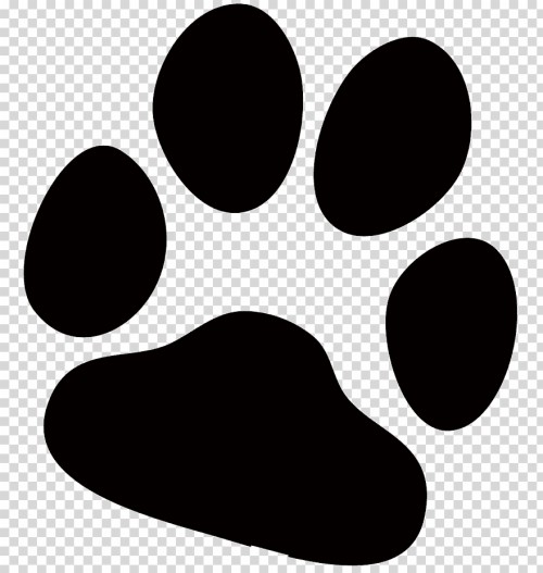 Dog Paw, Dog, Animals, Paw, Sticker, Desktop Wallpaper - Black Ring ...