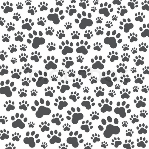 Puppy Paw Print Background Dog Bones Paw Prints - Dog Bone Background ...