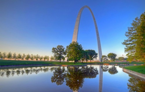 Photo Wallpaper Arch, Usa, St - Gateway Arch St Louis (#3283142) - HD ...