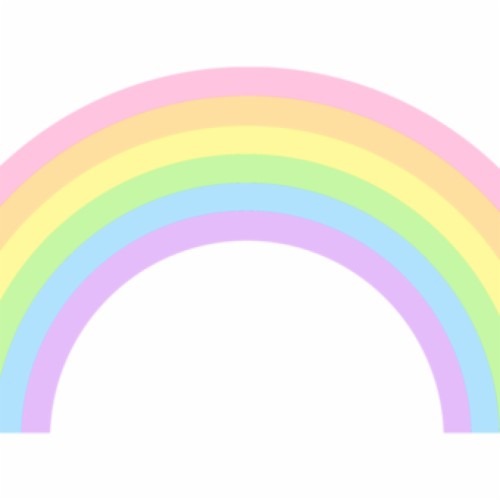 Rainbow Clipart Free Cute Pastel Rainbow Clip Art Free - Circle ...