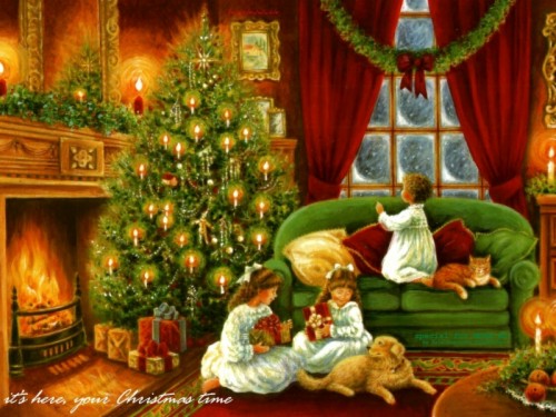 Victorian Weihnachten Merry Christmas To My Family And Facebook Friends 3518 Hd Wallpaper Backgrounds Download