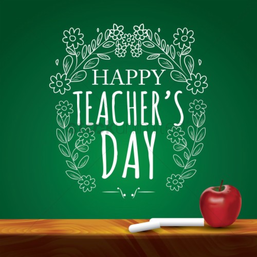 Happy Teachers Day Wallpaper - Happy Teachers Day Blackboard (#353192 ...