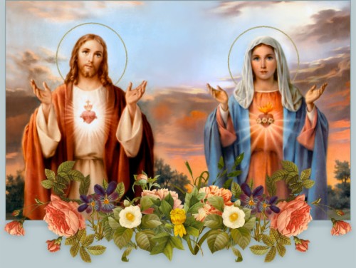 Mama Mary And Jesus (#365922) - HD Wallpaper & Backgrounds Download