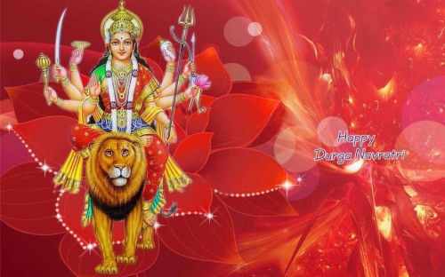 Happy - Durga Mata Background Hd (#382149) - HD Wallpaper & Backgrounds ...