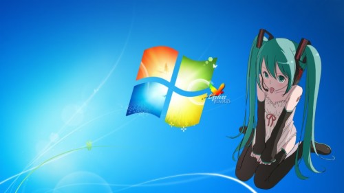 Miku Live Wallpaper - Hatsune Miku Windows 7 (#391370) - HD Wallpaper ...