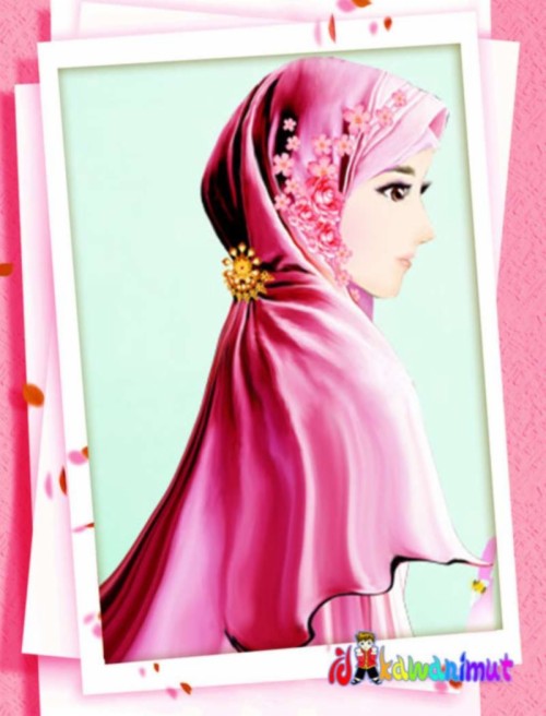 Wallpaper Perempuan Cantik Kartun Muslimah 46458 Hd Wallpaper Backgrounds Download