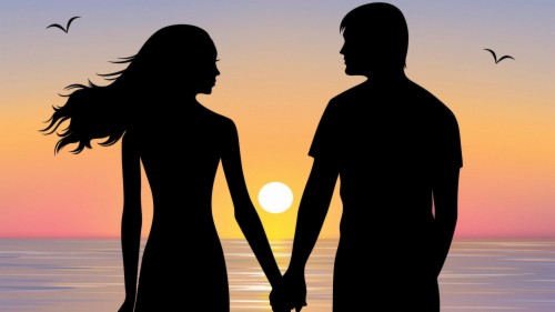 Love Couple Hd Wallpapers 1080p Free Download 42 Cerc Silhouette