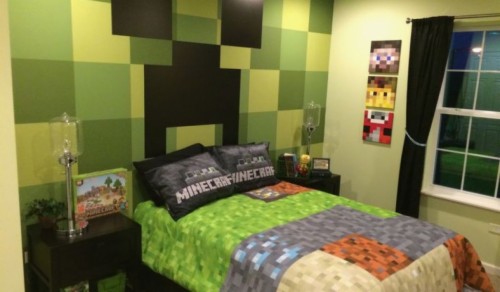 List Of Free Minecraft Bedroom Wallpapers Download Itl Cat