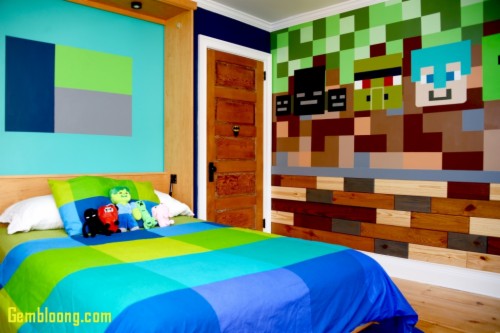 Minecraft Bedroom Ideas Boys (#2540835) - HD Wallpaper & Backgrounds ...