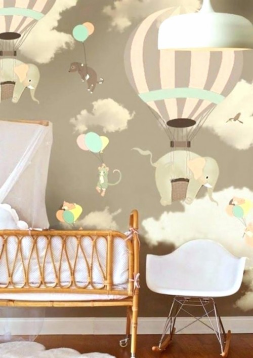 Baby Nursery Wallpapers Is Girl Floral Wallpaper Girls - Hot Air