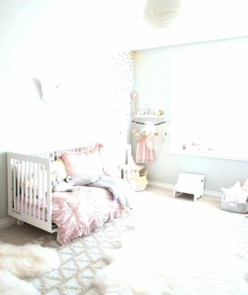 Baby Nursery Girl Wallpaper Sophisticated Art For Shop