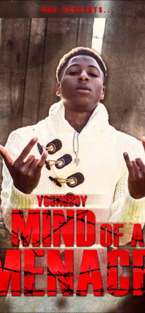 Download Nba Youngboy Rapper For Iphone X Wallpaper Mind Of A Menace 1 462609 Hd Wallpaper Backgrounds Download