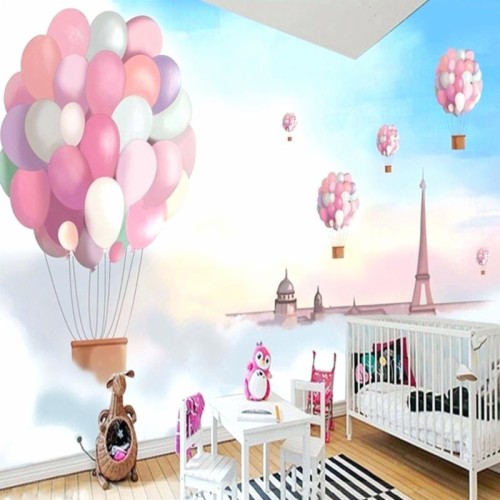 Girls Bedroom Wallpaper Baby Girl Nursery Floral Wallpaper