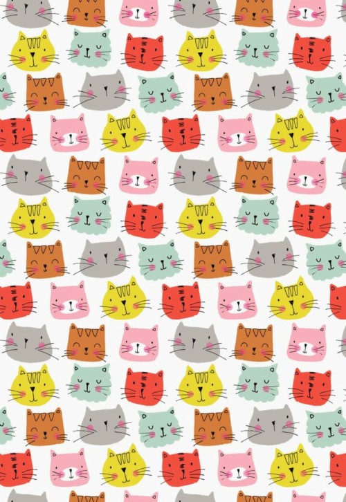 Cute Cat Cartoon Wallpaper - Cats Cartoon Pattern (#478155) - HD